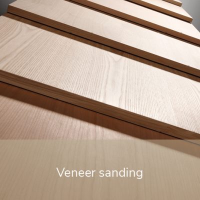 veneer sanding